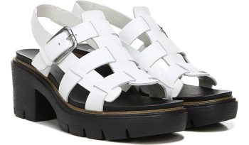 Afterglow Platform Sandal Dr Scholl's Afterglow Plataforma Sandal Branco | kDEBGIKh