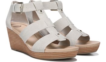 Barton Wedge Sandal Dr Scholl's Barton Wedge Sandal Cinzentas Serpentine | LpdlWus0