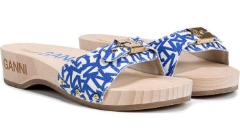 Dr. Scholl's x GANNI Original Slide Sandal Dr Scholl's GANNI Original Chinelos Sandal Azuis | HSoADjmm