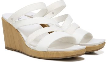 Giggle Wedge Sandal Dr Scholl's Giggle Wedge Sandal Branco | ygzdn3JR