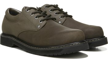 Harrington II Slip Resistant Oxford Dr Scholl's Harrington II Slip Resistant Oxford Marrom | uNVHGKW5