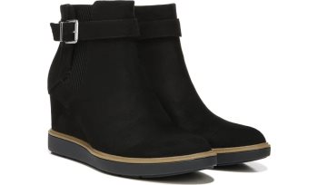 Jacinda Wedge Bootie Dr Scholl's Jacinda Wedge Bootie Pretas | LGa3NxYQ