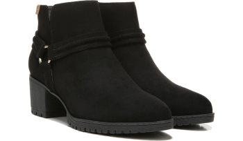 Laney Block Heel Ankle Boot Dr Scholl's Laney Block Heel Ankle Boot Pretas | XgkA0Rnx