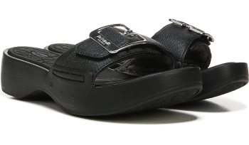 Rock On Max Slide Sandal Dr Scholl's Rock On Max Chinelos Sandal Pretas | 6XaVXtd8