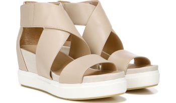 Scout High Wedge Sandal Dr Scholl's Scout High Wedge Sandal Palomino Leather | DLGiMxnI