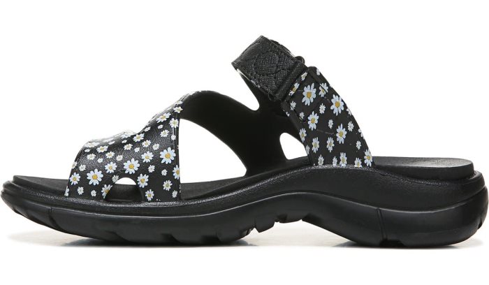 Adelle Lite Slide Sandal Dr Scholl's Adelle Lite Chinelos Sandal Pretas | FvuDPqZX