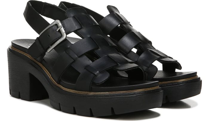 Afterglow Platform Sandal Dr Scholl\'s Afterglow Plataforma Sandal Pretas | CyWn9izG