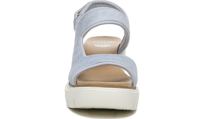 Almost There Platform Sandal Dr Scholl's Almost There Plataforma Sandal Azuis | 4NdTq8mp