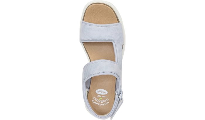 Almost There Platform Sandal Dr Scholl's Almost There Plataforma Sandal Azuis | hQgkzjQ2