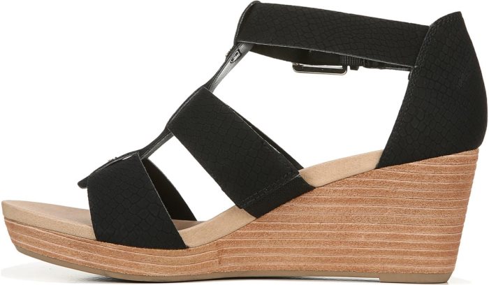 Barton Wedge Sandal Dr Scholl's Barton Wedge Sandal Pretas Serpentine | 6wt2OqT4