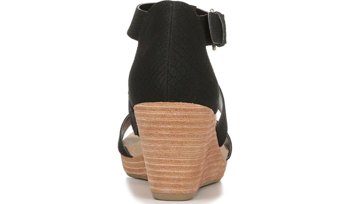 Barton Wedge Sandal Dr Scholl's Barton Wedge Sandal Pretas Serpentine | 6wt2OqT4