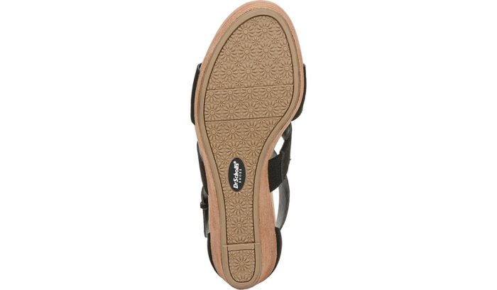 Barton Wedge Sandal Dr Scholl's Barton Wedge Sandal Pretas Serpentine | 6wt2OqT4