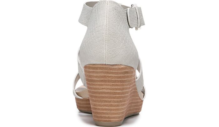 Barton Wedge Sandal Dr Scholl's Barton Wedge Sandal Cinzentas Serpentine | LpdlWus0