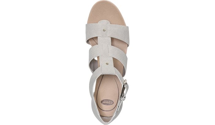 Barton Wedge Sandal Dr Scholl's Barton Wedge Sandal Cinzentas Serpentine | LpdlWus0