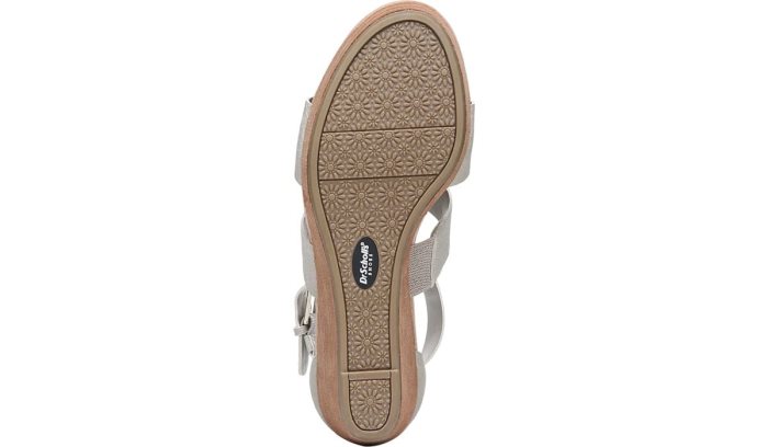 Barton Wedge Sandal Dr Scholl's Barton Wedge Sandal Cinzentas Serpentine | LpdlWus0