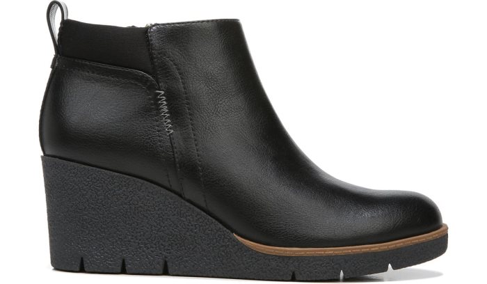 Berklie Wedge Bootie Dr Scholl's Berklie Wedge Bootie Pretas | okV1uxl9