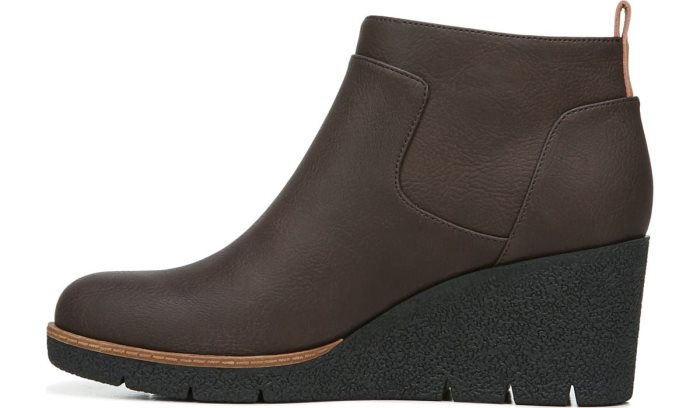 Bianca Wedge Bootie Dr Scholl's Bianca Wedge Bootie Marrom | Uxu6a3uE