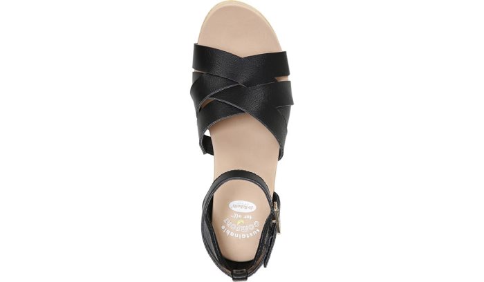 Blissful Block Heel Sandal Dr Scholl's Blissful Block Heel Sandal Pretas | 0agFd73L