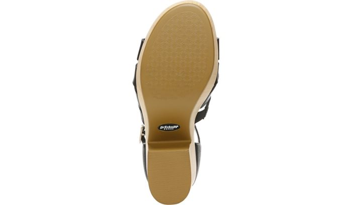 Blissful Block Heel Sandal Dr Scholl's Blissful Block Heel Sandal Pretas | 0agFd73L