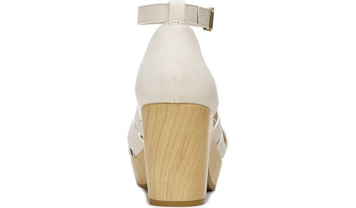 Blissful Block Heel Sandal Dr Scholl's Blissful Block Heel Sandal Branco | p35Vx6rh