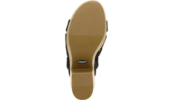 Blossom Block Heel Sandal Dr Scholl's Blossom Block Heel Sandal Pretas | 4sE04Lad