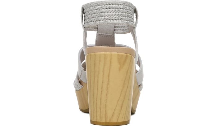 Blossom Block Heel Sandal Dr Scholl's Blossom Block Heel Sandal Cinzentas | Omnje2mf