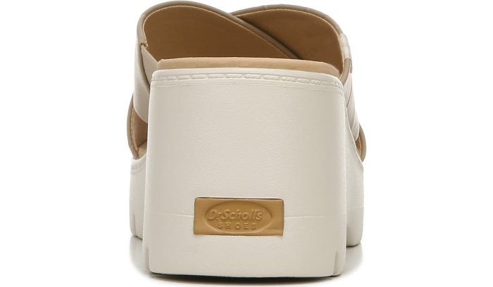 Checkin High Wedge Slide Sandal Dr Scholl's Checkin High Wedge Chinelos Sandal Taupe | 1kFEIyzq