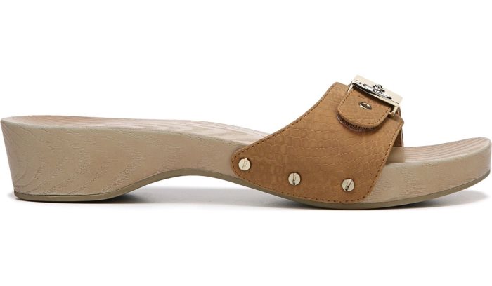 Classic Faux Wood Sandal Dr Scholl's Classicos Faux Wood Sandal Serpentine | 2jhgAGrm