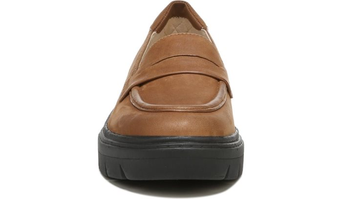 Classy Platform Loafer Dr Scholl's Classy Plataforma Loafer Cobre Marrom | gcnZveJR