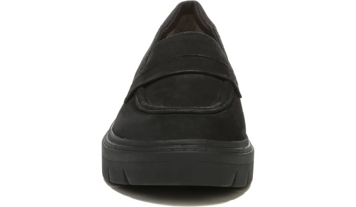 Classy Platform Loafer Dr Scholl's Classy Plataforma Loafer Pretas | m3yoBT5o