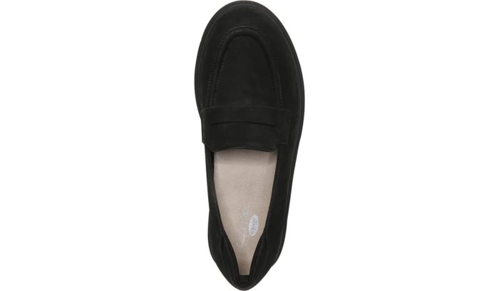 Classy Platform Loafer Dr Scholl's Classy Plataforma Loafer Pretas | m3yoBT5o