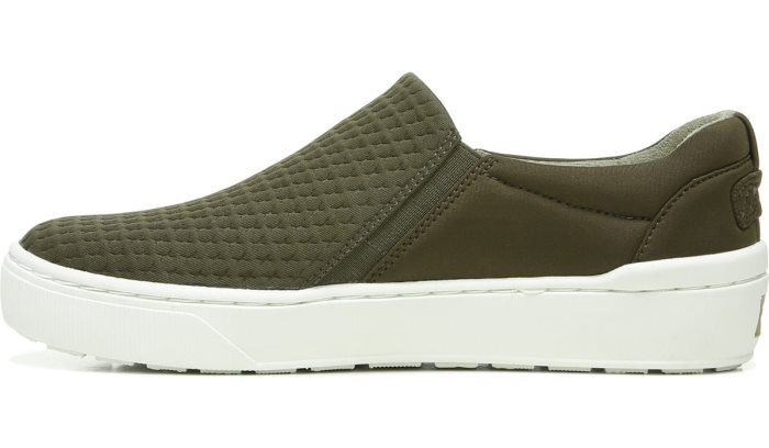 Do It Right Lightweight Slip On Sneaker Dr Scholl's Do It Right Leves Slip On Sneaker Verde Oliva | 6Ymcyli2