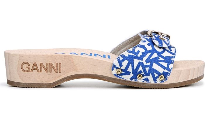 Dr. Scholl's x GANNI Original Slide Sandal Dr Scholl's GANNI Original Chinelos Sandal Azuis | 5XKSfHOu