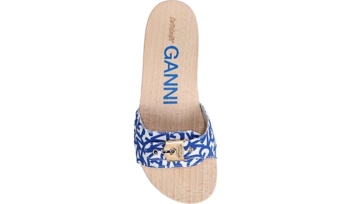 Dr. Scholl's x GANNI Original Slide Sandal Dr Scholl's GANNI Original Chinelos Sandal Azuis | 5XKSfHOu