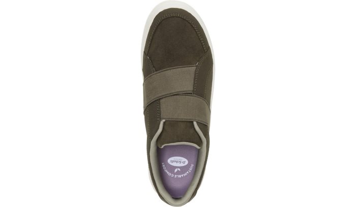 Empower Platform Slip On Sneaker Dr Scholl's Empower Plataforma Slip On Sneaker Verde Oliva | BYch7fac