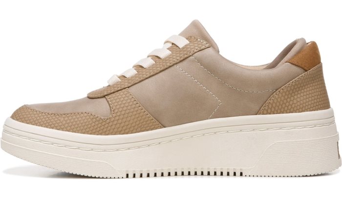 Essential Platform Sneaker Dr Scholl's Essential Plataforma Sneaker Toasted Taupe | LdiDQzVT