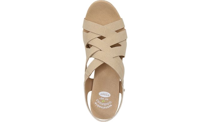 Everlasting Wedge Sandal Dr Scholl's Everlasting Wedge Sandal Marrom | GkdyhFEA