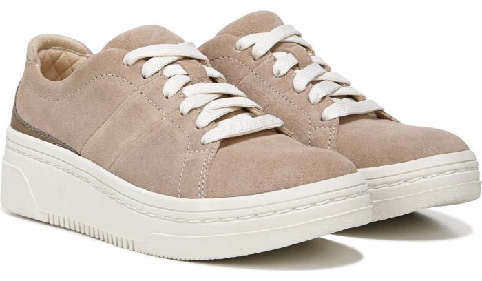 Everyday Platform Sneaker Dr Scholl\'s Everyday Plataforma Sneaker Toasted Taupe Suede | Fjo7vfR8