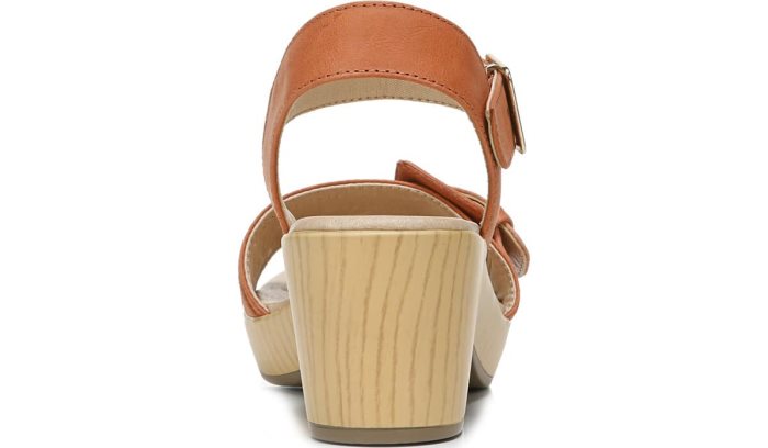 Felicity Platform Dress Sandal Dr Scholl's Felicity Plataforma Vestidos Sandal Clay Leather | I8OIo3pZ