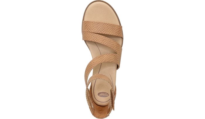 Freedom Sandal Dr Scholl's Freedom Sandal Laranja Serpentine | B7SYR64T