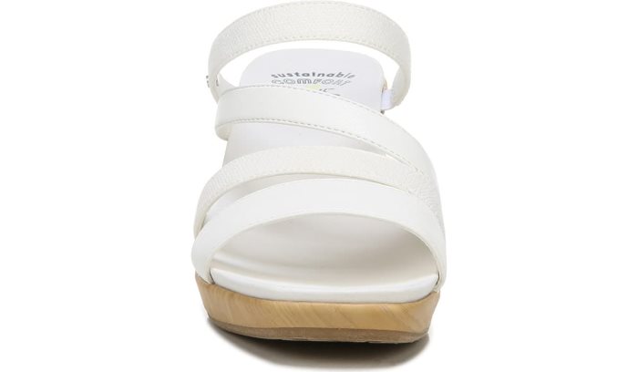 Giggle Wedge Sandal Dr Scholl's Giggle Wedge Sandal Branco | lulv5pl4