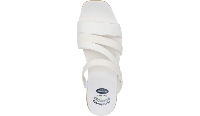 Giggle Wedge Sandal Dr Scholl's Giggle Wedge Sandal Branco | ygzdn3JR