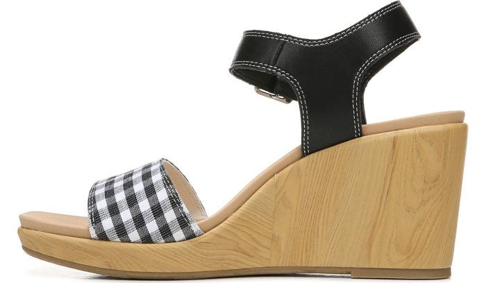 Glimmer Wedge Sandal Dr Scholl's Glimmer Wedge Sandal Pretas | P0lcIgYR