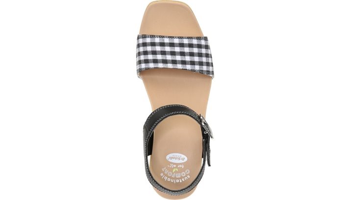 Glimmer Wedge Sandal Dr Scholl's Glimmer Wedge Sandal Pretas | P0lcIgYR