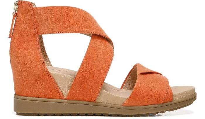 Golden Hour Gladiator Sandal Dr Scholl's Golden Hour Gladiator Sandal Coral Douradas | KAt6vvxn