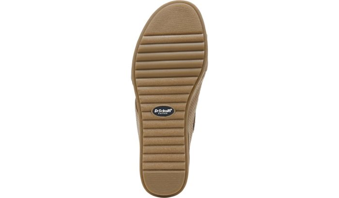 Goldie Wedge Slide Sandal Dr Scholl's Goldie Wedge Chinelos Sandal Taupe | j6d89MYW