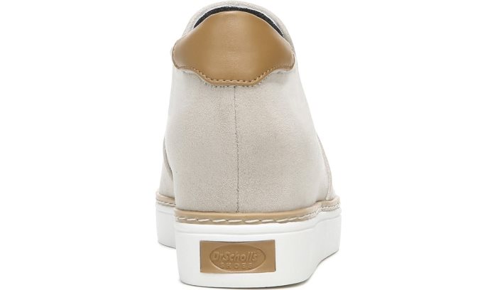 If Only Wedge Sneaker Bootie Dr Scholl's If Only Wedge Sneaker Bootie Oyster Fabric | 6MXp3InX