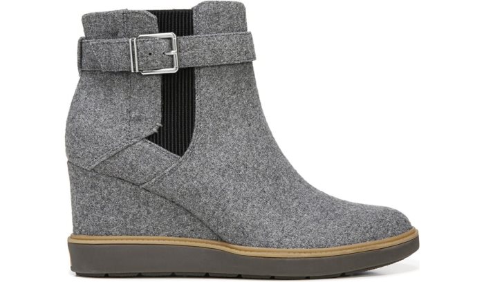 Jacinda Wedge Bootie Dr Scholl's Jacinda Wedge Bootie Cinzentas | en8pvhju