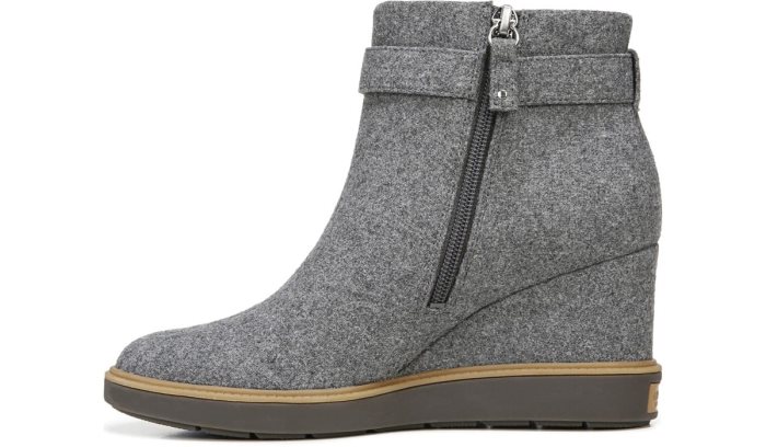 Jacinda Wedge Bootie Dr Scholl's Jacinda Wedge Bootie Cinzentas | en8pvhju