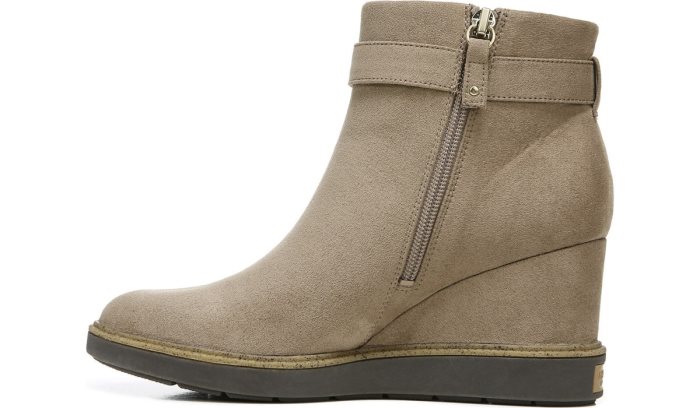 Jacinda Wedge Bootie Dr Scholl's Jacinda Wedge Bootie Woodsmoke Fabric | oy6MWTiv